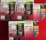 New In Package 6 Sylvania Micro-mini Cfl Bulbs Reg/medium Base 13w Soft White. Fixed Price $27.99.