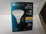 Ecosmart Bluetooth Speaker Led Light Bulb Adjustable White Br30 65w Eqv. Fixed Price $14.49.