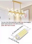 G9 Led Bulb-3w Dimmable Corn 4000k - Warm White Ceramic(5 Pack) Ac100-120v. Fixed Price $12.95.