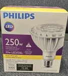 Philips Led 33par38/per/830/f25 Dim 120v #534610 Repl 100w Hid Or 250w Incan. Fixed Price $36.00.