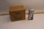 (6-pk) Satco Vintage Edison Dimmable Led B11 Clear 120v E12 4w S21265. Fixed Price $44.97.