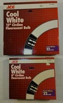 New Ace Circline Fluorescent 2-bulb Lot 12" 32w & 8" 22w 4100k Cool White 4-pin. Fixed Price $39.99.