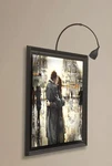 Black Method Ml-fm Frame Mounted Picture Led Light Tested In Box W/ Remote $330. Fixed Price $159.99.