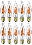 The Dreidel Company Flicker Flame Shaped Light 10 Count (pack Of 1), Clear. Fixed Price $14.76.