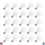 E12 Led Replacement Bulbs 1.57" Shatterproof Warm White 25-pack For String. Fixed Price $37.62.