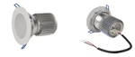 Rimikon Dimmable 24 Volt Dc 4" Recessed Led Light White New Rim - 215w. Fixed Price $14.99.