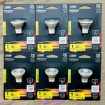 Feit 20-watt Mr11 Gu4 Bi-pin Dimmable 12-v Led Light Bulb Bright White - 6-pack. Fixed Price $39.99.