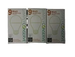 Simply Conserve (lot Of 3) 9 Watt A19 Led Dimmable Lamps 800 Lumens - New. Fixed Price $18.95.