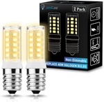 Jandcase E17 Led Bulbs, Microwave Oven Light 2 Count (pack Of 1), Warm White. Fixed Price $18.69.