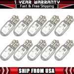 T10 Philips 10pcs Wedge Halogen Lamp Light Bulbs Standard 192 168 194 194b2. Fixed Price $18.19.