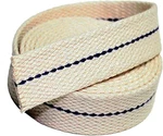 1 Inch Flat Cotton Oil Lantern Or Lamp Wick With Purple Stitch 6 Foot Roll. Fixed Price $11.76.