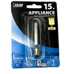Feit Electric Light Bulb 15 Watts T6 Candelabra Base Screw E12 15w 130v Clear. Fixed Price $11.99.