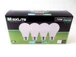 Maxlite A19 Dimmable Bulb 75w Equivalent 10w-led 5000k Daylight 1100 Lumens (4 ). Fixed Price $8.99.