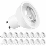 Luxrite Mr16 Led Bulb Gu10 5000k 500lm 120v Enclosed Fixture Rated (16-pack). Fixed Price $109.99.
