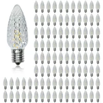 100 Pack C9 Christmas Lights Led Replacement Bulbs, Shatterproof & Waterproof.... Fixed Price $83.48.