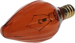 Satco 25-watt S3374 Amber Candelabra Base Light Bulb F10 Flame 120v Decorative. Fixed Price $14.78.