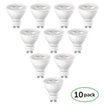 Dewenwils 10-pack Gu10 Led Bulbs Dimmable 5000k For Track Lighting, Kitchen. Fixed Price $17.99.