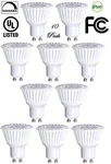 10 Pack Bioluz Led Gu10 Bulbs 50w Halogen Equivalent Dimmable 6.5w 3000k. Fixed Price $17.79.