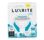 Luxrite Lr21405 6.5w Dimmable Led Mr16 Gu5.3 Base Bulb, 500 Lumens, Soft White. Fixed Price $8.50.