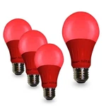 Sleeklighting Led A19 Light Bulb 120v 3w Red Ul 4-pack. Fixed Price $33.23.
