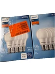 (8 Bulbs) Philips Led 60w Frosted Soft White Non-dim A19 (non-t20): 800 Lumens. Fixed Price $19.99.