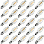 Kgc 25pack C7 Led Christmas Light Bulb, 25 Count (pack Of 1), 2200k. Fixed Price $22.70.