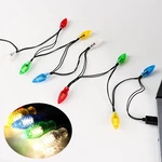 2pack Led Christmas Lights Charging Cable,usb And Bulb Charger,50inch 10led M.... Fixed Price $11.98.