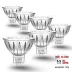 Alide Mr16 7w Led Bulbs Replace 50w 75w Halogen, - 6 Count Warm White. Fixed Price $37.05.