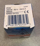 Bulb For Osram Sylvania Upc 046135547232 Lamp 82volts 250watts. Fixed Price $8.09.