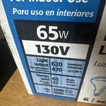 Sylvania 65w Br30 Flood Light Bulbs 6 Pack 130 Volt Indoor Dimmable 600 Lumens. Fixed Price $70.00.