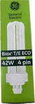 Ge Lighting 97636 42 Watts Pin Base Biax T/e Eco, Gx24-q4. Energy Saving Compact. Fixed Price $11.97.