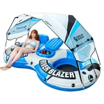 Sports Heavy Duty River Tube Pool Floats With Built-in Cooler & Detachable Canop. Fixed Price $185.98.