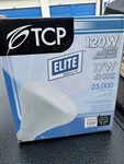 Tcp Elite Led Flood Lamp, Led17br40d41k, 85w (qty. 7). Fixed Price $100.00.