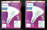 Philips 65w Equivalent Led Smart Wifi Soft White Light Bulb Wiz Bluetooth 2 Pack. Fixed Price $15.89.