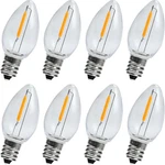 Kgc 8pack Led Night Light Bulbs, C7 Shatterproof Replacement Bulb For. Fixed Price $11.83.