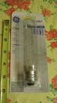 8 Ge 25-watt Clear Tubular Light Bulb, Medium Base, T10 Bulb Type, Pc. Fixed Price $23.00.