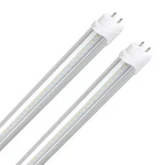 Xapolu 4ft T8 T12 Led Type A+b Tube Lights Dimmable, 18w 5000k 2520lm,. Fixed Price $59.16.