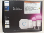 Philips Hue Starter Kit Includes Bridge, 2 Smart Color A19 Bulbs And Dim Switch. Fixed Price $127.98.