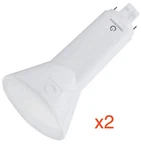 Green Creative 98404 Led Bulb 2 Pin Base 3000k Pack Pls-v-gx23-5.5w-3000k-hyb. Fixed Price $26.95.