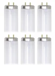 (case Of 6) Ge Lighting Daylight F17t8 17 Watt T8 Fluorescent Tube, 24 Inch,. Fixed Price $29.77.
