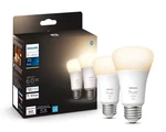 Philips Hue White A19 Bluetooth Smart Led Bulb 60w (2-pack) 571273 -. Fixed Price $29.95.