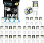 Alopee 30 Pack 194 Led Bulb White 6500k T10 Light Bulbs 5smd 5050. Fixed Price $14.34.
