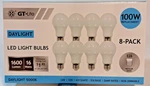 8-pack 100 Watt Replacement Gt-lite Electric 5000k Daylight Led 16w E26 Base. Fixed Price $24.95.