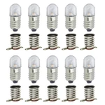 10 Sets Ac E10 3v Cold Withe Led Bulbs Light Smd 0.5w 60lm Screw Base L.... Fixed Price $16.71.
