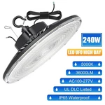 Kukuppo 240w Led High Bay Lights Ufo Commercial Industrial Area Lighting Fixture. Fixed Price $91.34.
