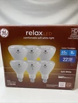 Ge Relax Led - 6-pack Soft White Indoor Floodlight Bulbs 65w Replacement. Fixed Price $28.00.