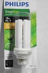 Philips 18w Pl-t Soft White Energy Saver Bulb 4.4" Length Gx4q-2 Base New. Fixed Price $6.00.