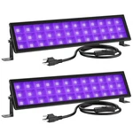 Onforu 2 Pack Black Light Bar, Led Blacklight With Plug And. Fixed Price $42.64.