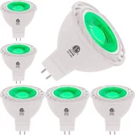 Green Mr16 Led Light Bulbs 50w Equivalent Halogen Replacement 6w 12v Bi-pin G.... Fixed Price $30.56.