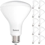 Sunco 10 Pack Br30 Light Bulbs , Recessed Can Bulbs, Indoor Flood Bulb,.... Fixed Price $39.31.